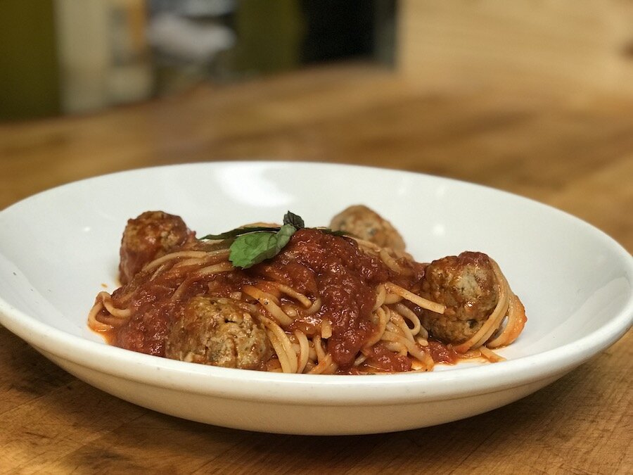 Linguini &amp; Meatballs